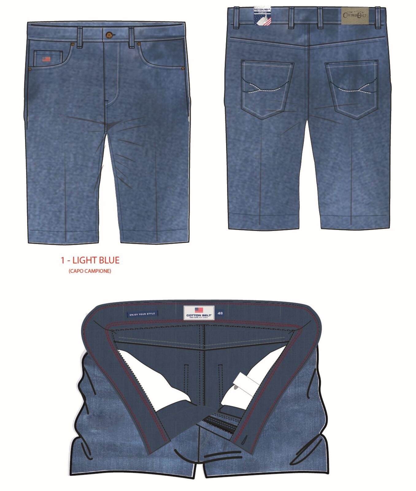 BERMUDA UOMO BECB42 Tellini S.R.L. Veleprodajna odjeća